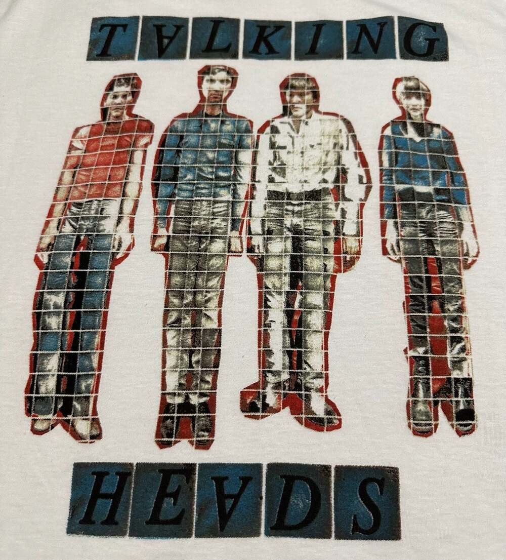 Talking Heads More Songs About Buildings and Food Graphic T-Shirt Size Large